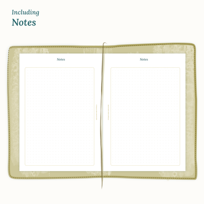 PDF printable planner inserts Notes for 2027 for TN A5 size Traveler's Notebook