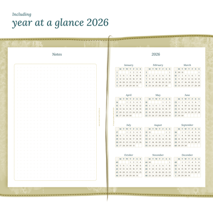 TN A5 | Bundle XL | Year at a glance, future log, month on 2 pages, week on 2 pages & daily