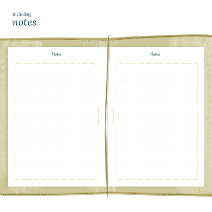 TN A5 | Bundle XL | Year at a glance, future log, month on 2 pages, week on 2 pages & daily