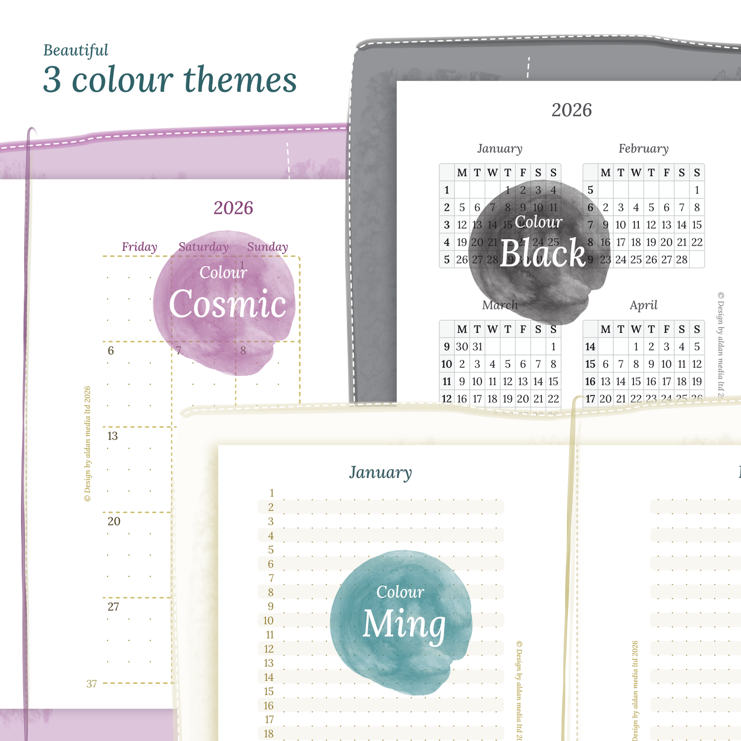 TN Passport | Bundle XL | Year at a glance, future log, month on 2 pages, week on 2 pages & daily