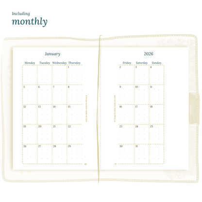 TN Passport | Bundle XL | Year at a glance, future log, month on 2 pages, week on 2 pages & daily