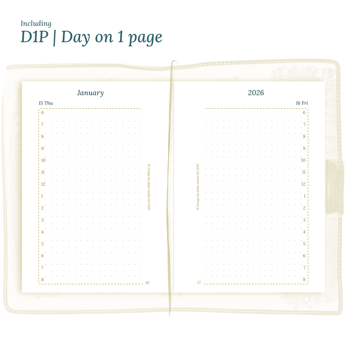 TN Passport | Bundle XL | Year at a glance, future log, month on 2 pages, week on 2 pages & daily