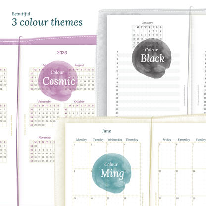 TN Standard | Bundle XL | Year at a glance, future log, month on 2 pages, week on 2 pages & daily