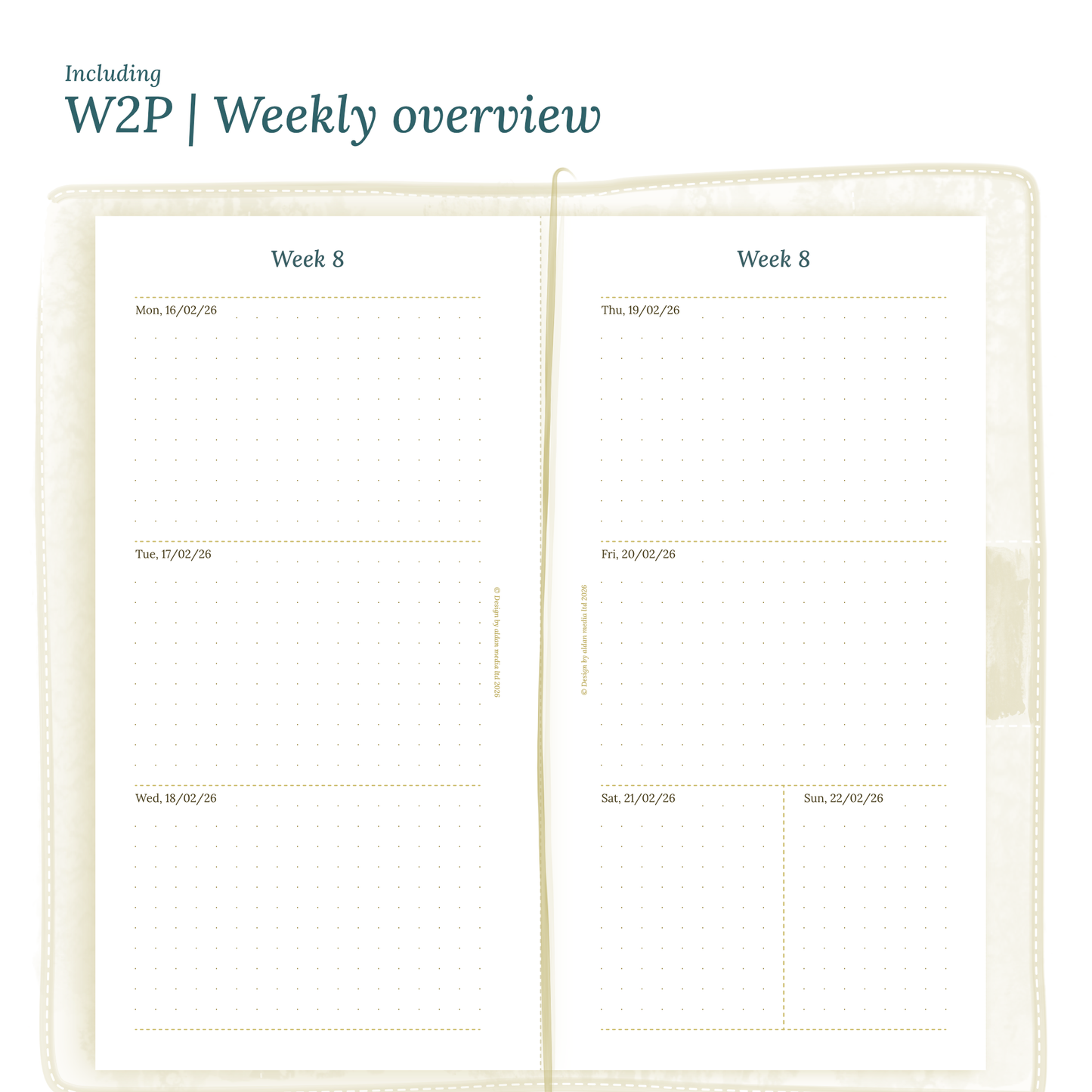 TN Standard | Bundle XL | Year at a glance, future log, month on 2 pages, week on 2 pages & daily