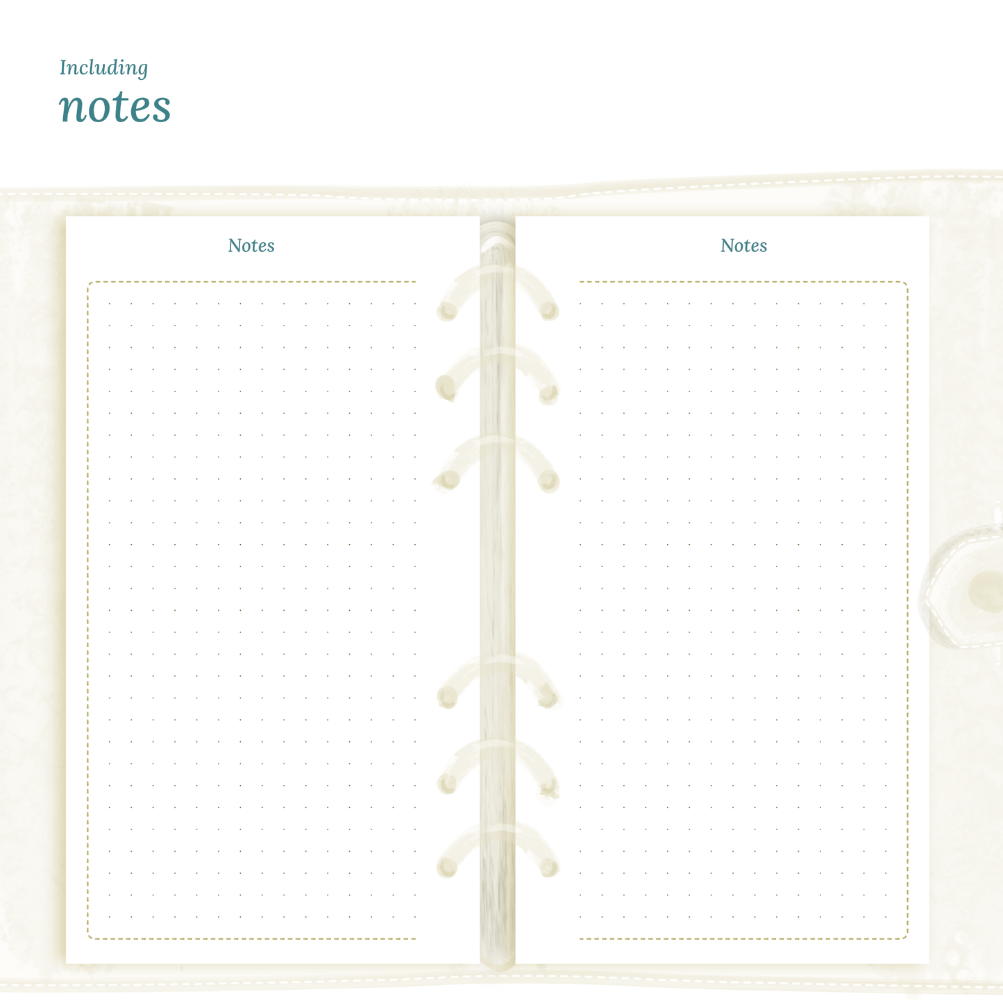 Personal | Bundle | Year at a glance, future log & month on 2 pages