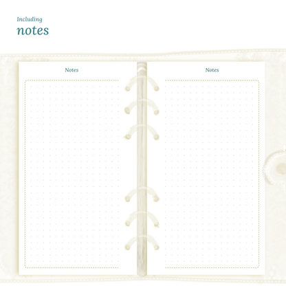 Personal | Bundle | Year at a glance, future log & month on 2 pages