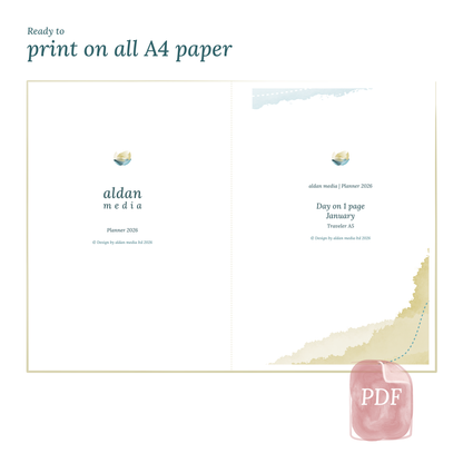 TN A5 | D1P | Day on 1 page
