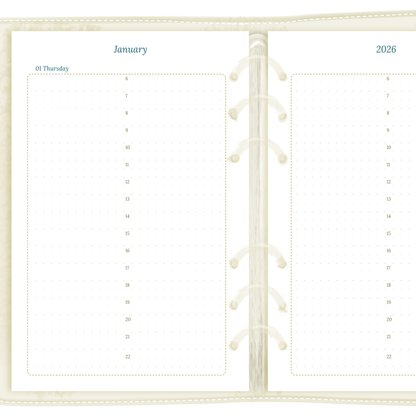 A5 | D1P | Day on 1 page
