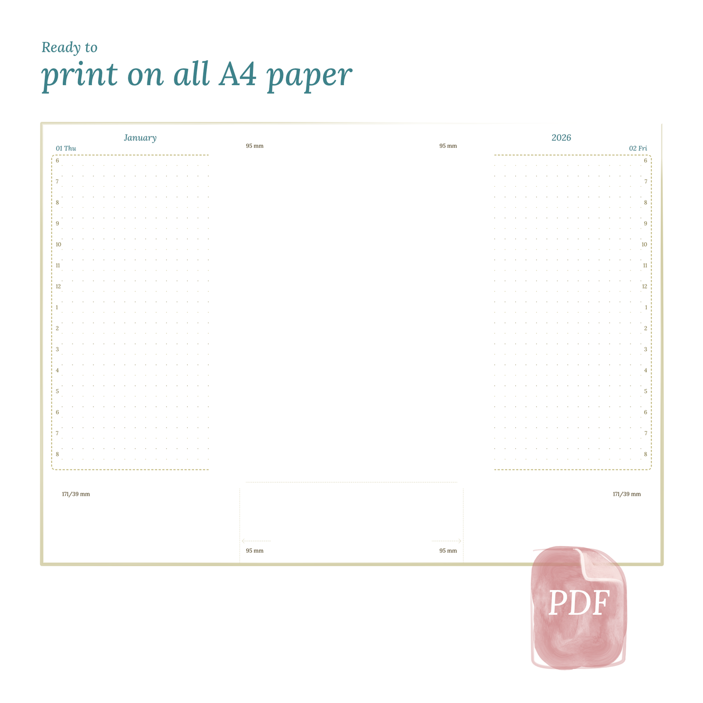 Personal | D1P | Day on 1 page