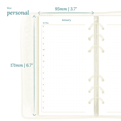Personal | D1P | Day on 1 page