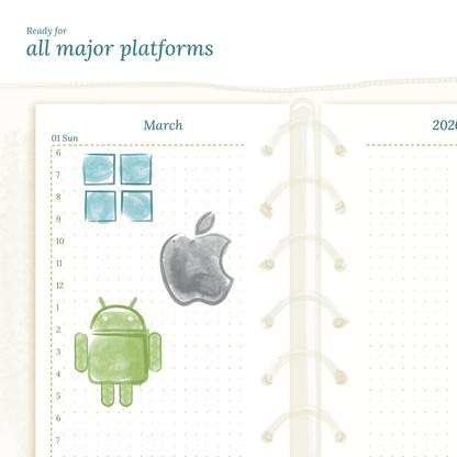 Pocket | D1P | Day on 1 page