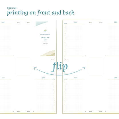Pocket | D1P | Day on 1 page