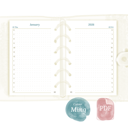 Pocket | D1P | Day on 1 page