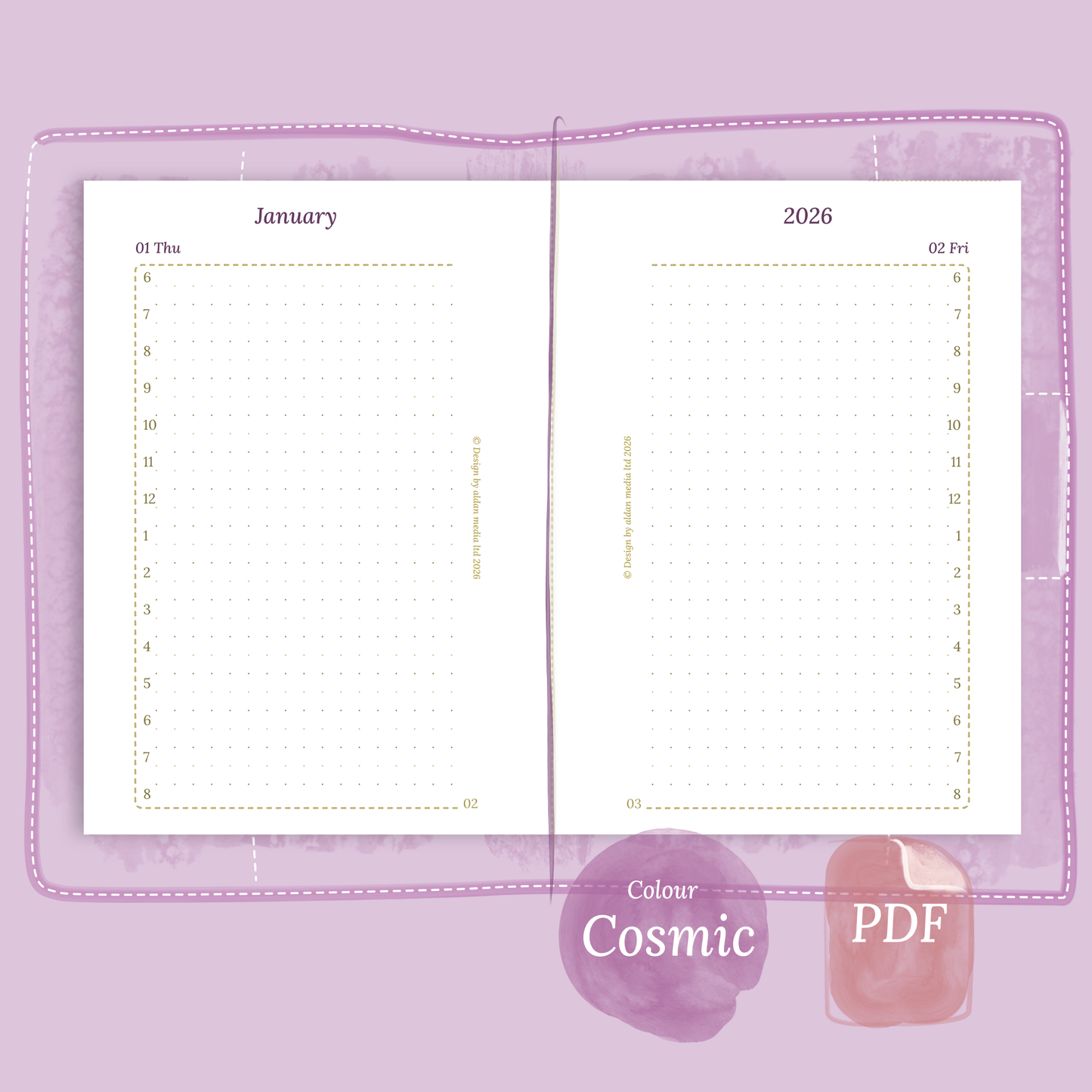 TN Passport | D1P | Day on 1 page