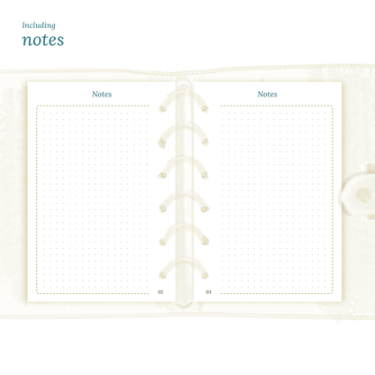 Pocket | Bundle | Year at a glance, future log & month on 2 pages