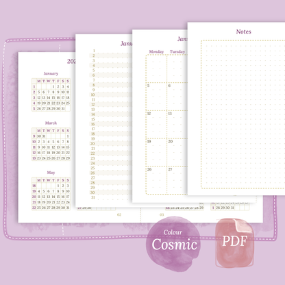 TN Passport | Bundle | Year at a glance, future log & month on 2 pages