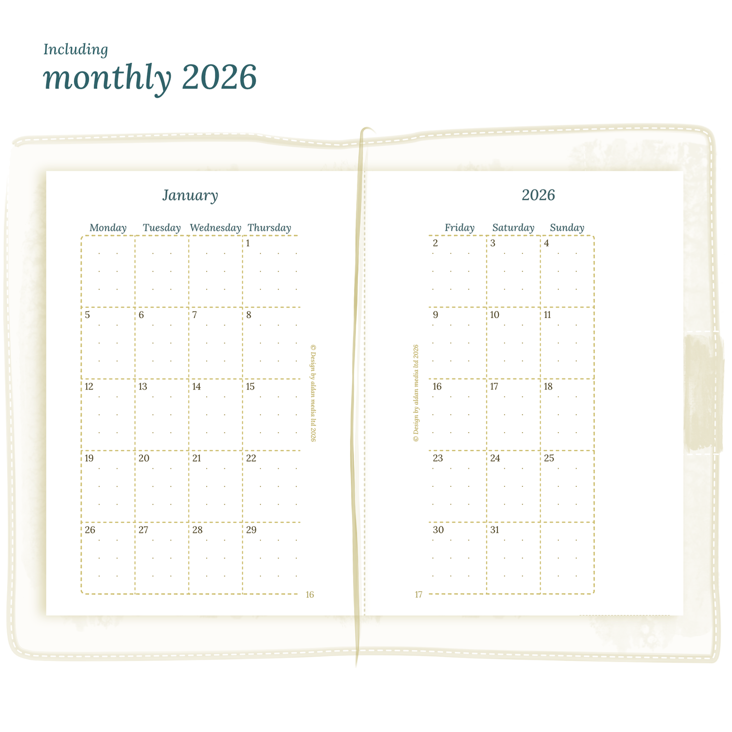 TN Passport | Bundle | Year at a glance, future log & month on 2 pages