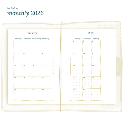 TN Passport | Bundle | Year at a glance, future log & month on 2 pages
