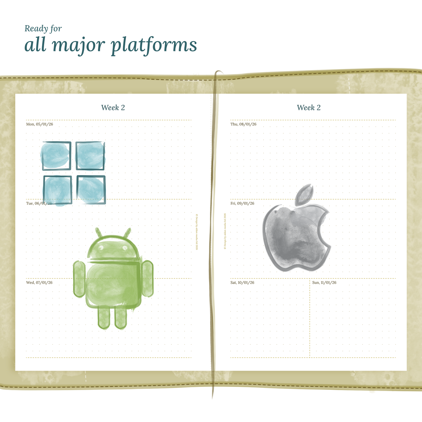 TN A5 | W2P | Week on 2 pages