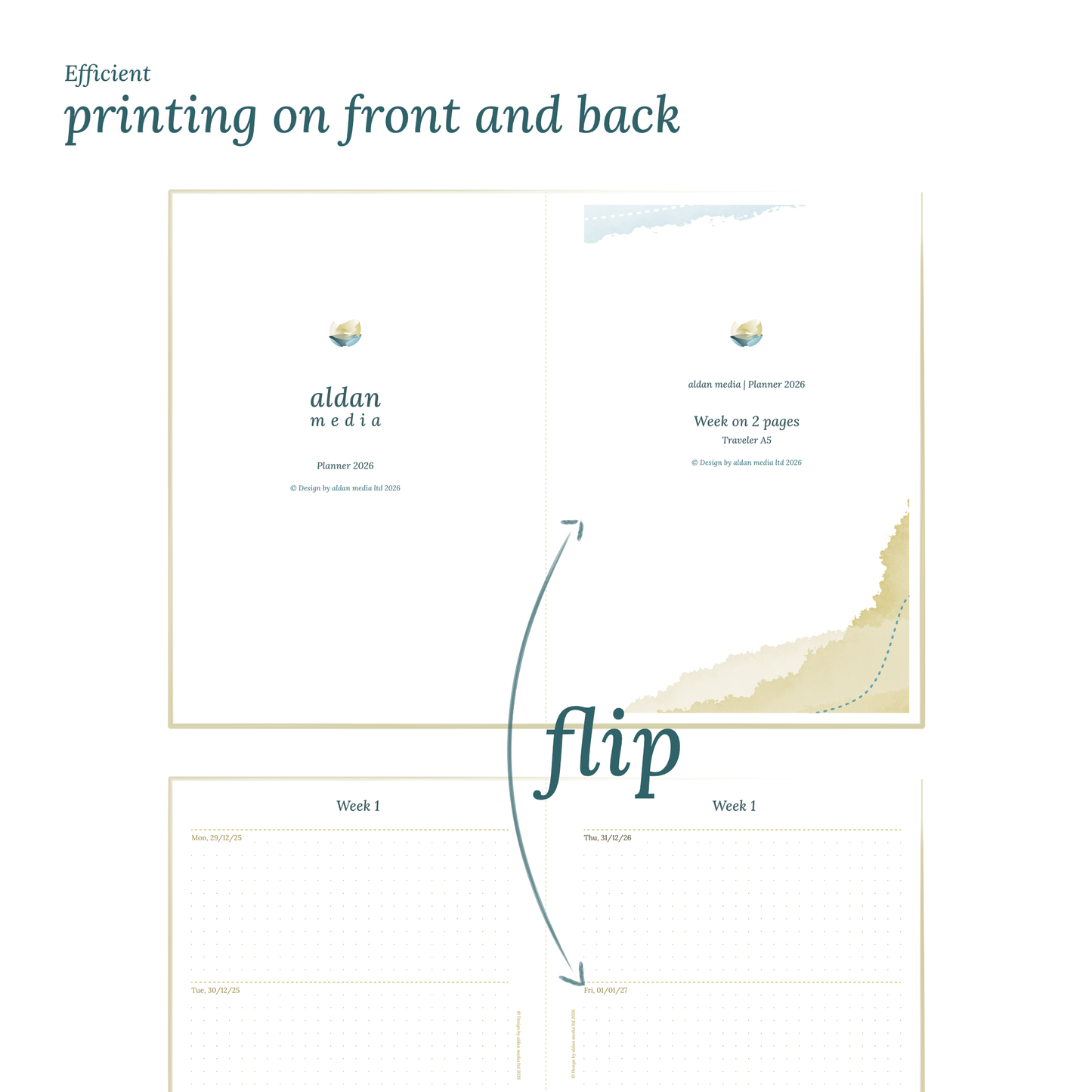 TN A5 | W2P | Week on 2 pages