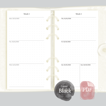 Personal | W2P | Week on 2 pages