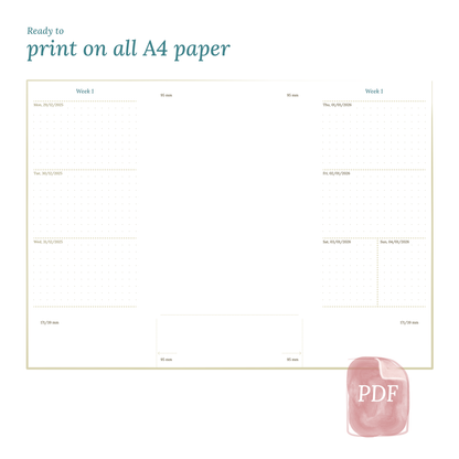Personal | W2P | Week on 2 pages