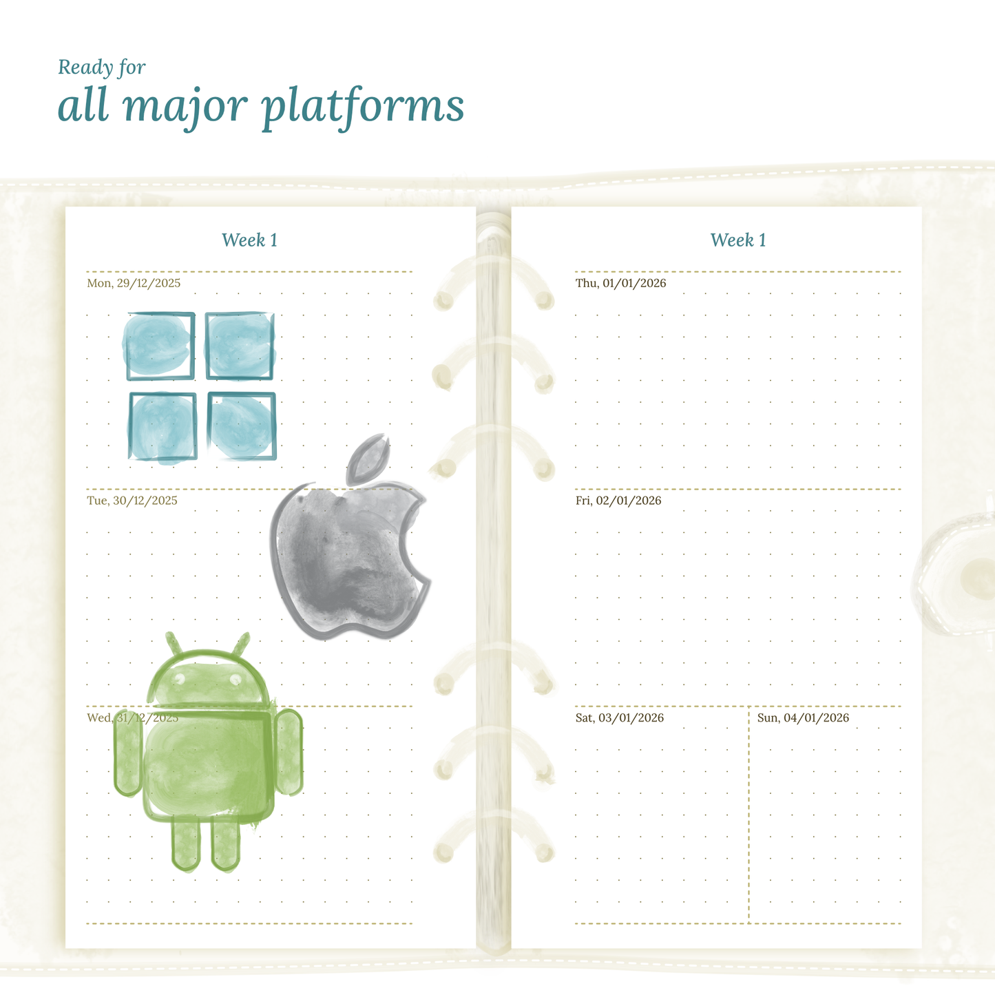 Personal | W2P | Week on 2 pages