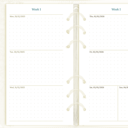 Personal | W2P | Week on 2 pages