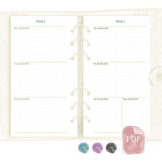 Personal | W2P | Week on 2 pages