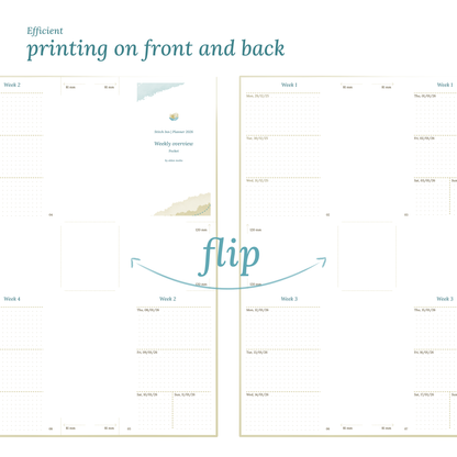 Pocket | W2P | Week on 2 pages