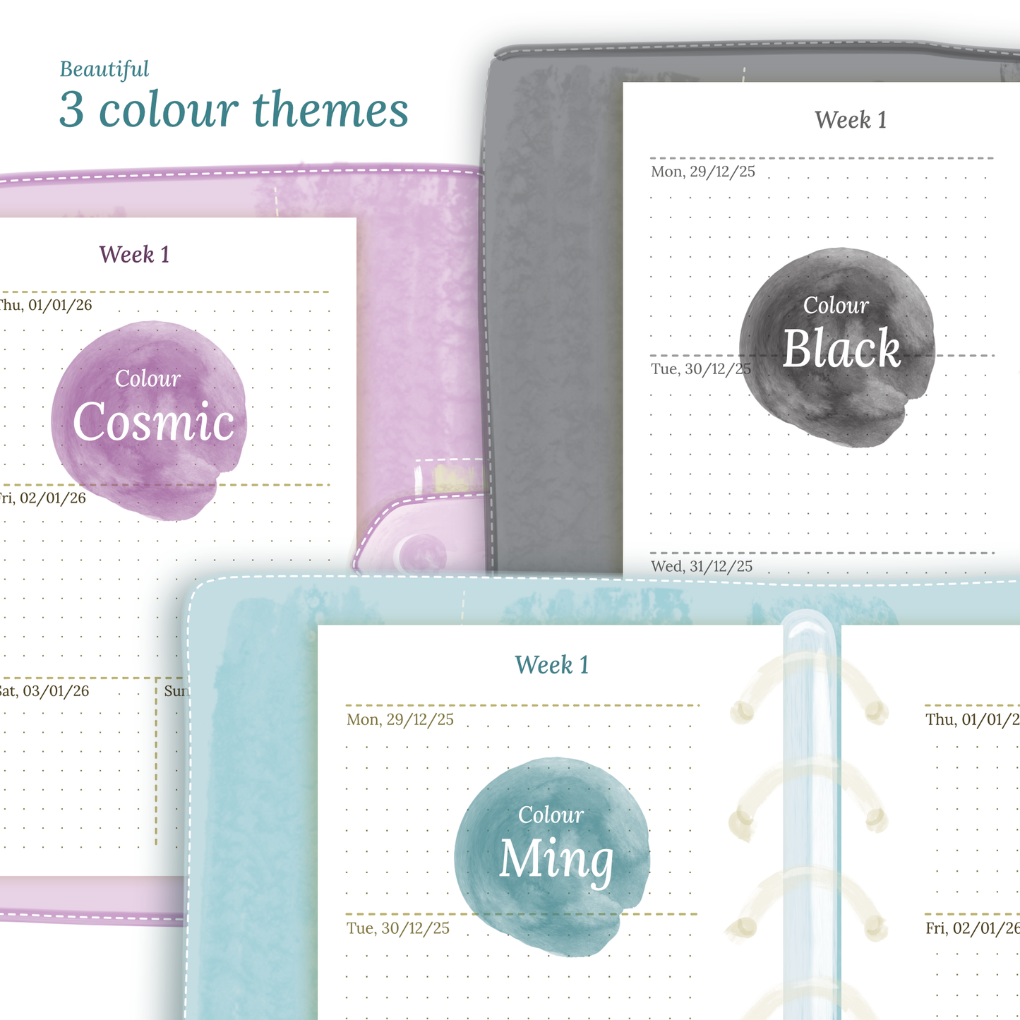 Pocket | W2P | Week on 2 pages