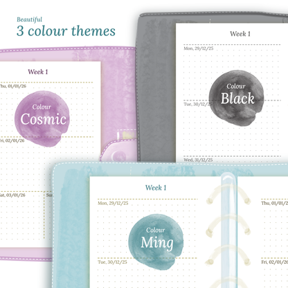 Pocket | W2P | Week on 2 pages